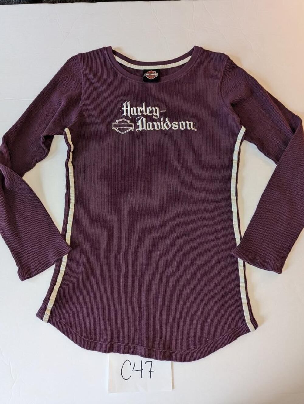 Harley Davidson Shirt Size XL Smokey Mountain Purple -0623C47